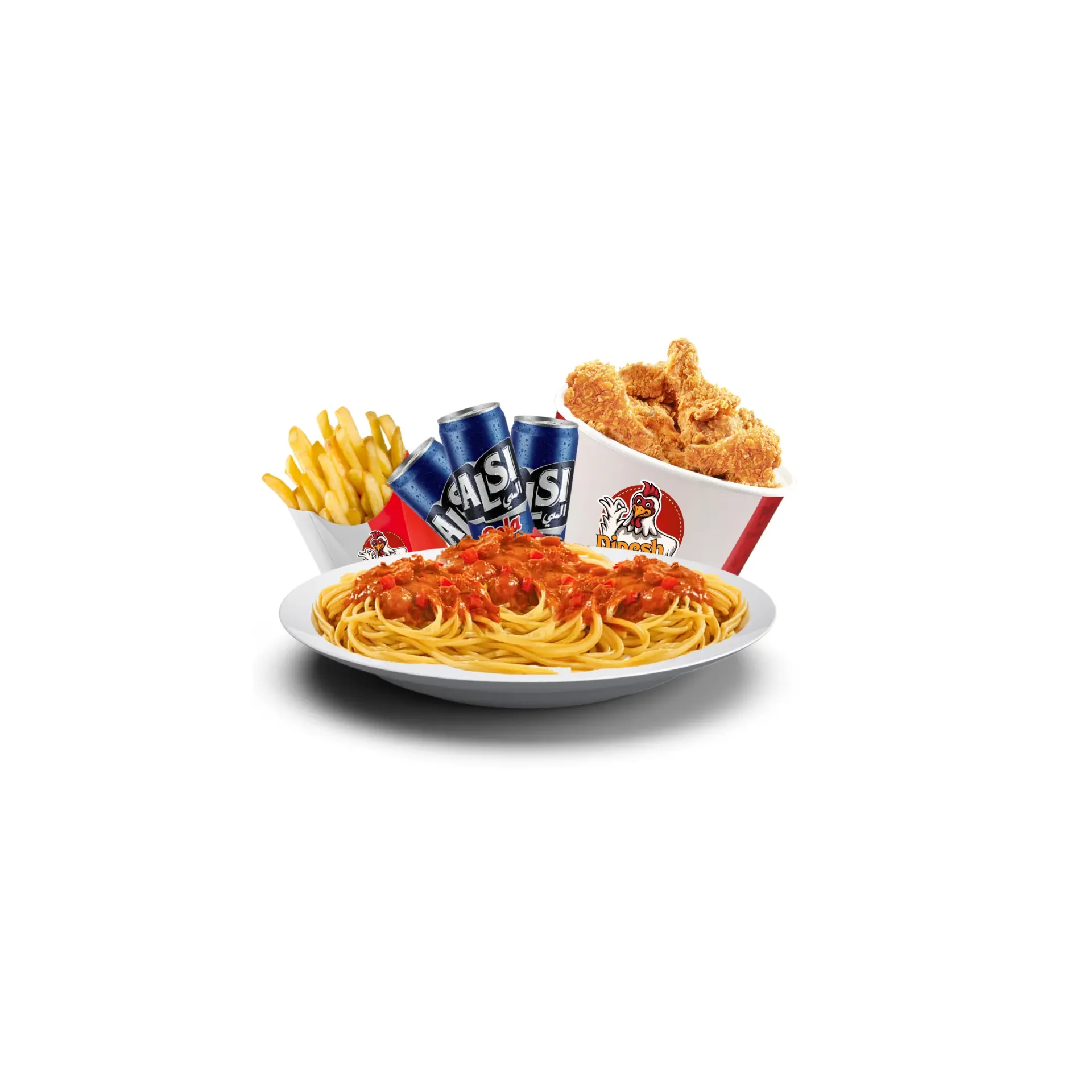 Spaghetti Bucket Meal