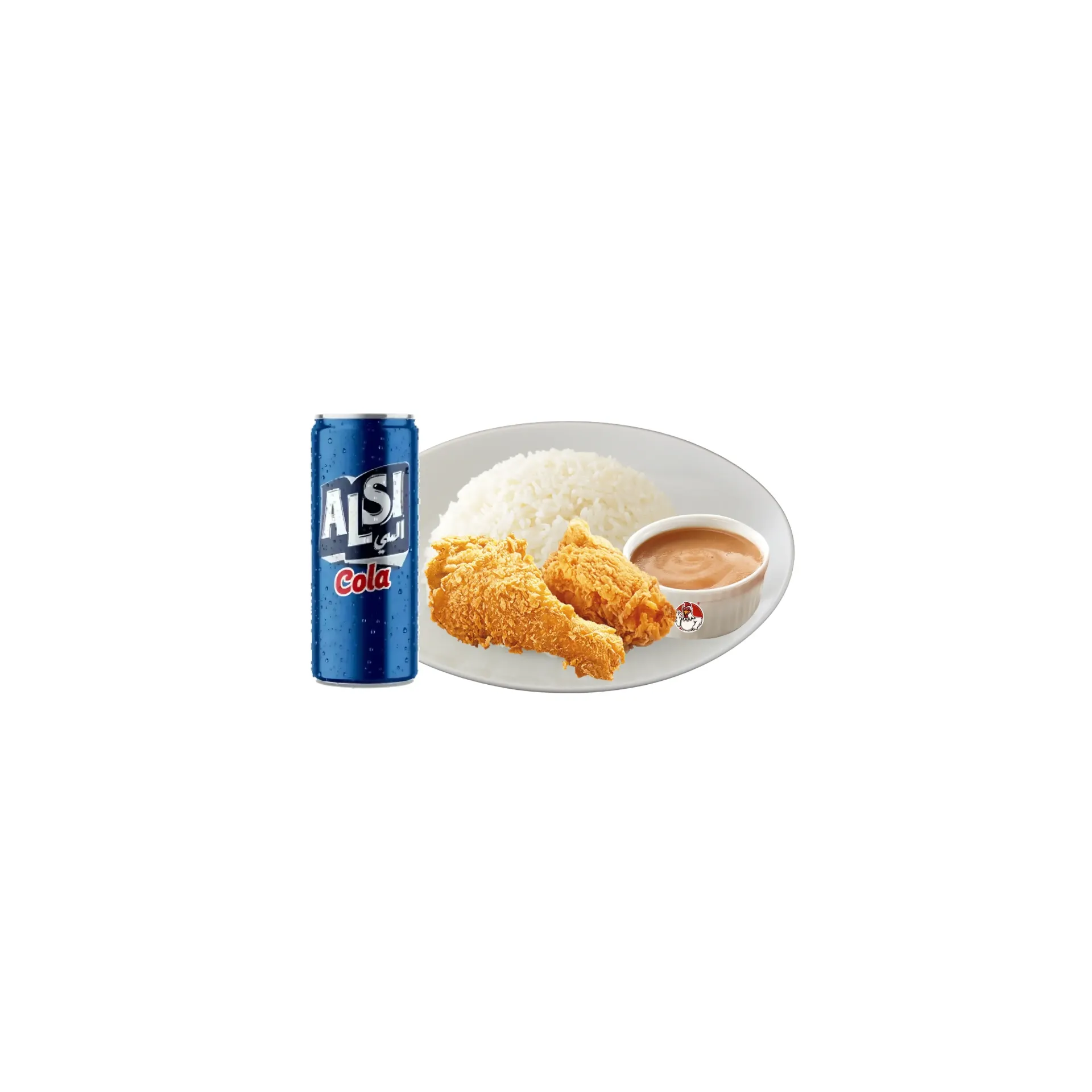 2PC Chicken with Rise, Drink